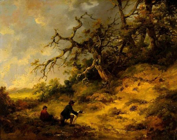 Ferreting by George Morland