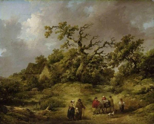 Landscape With Figures by George Morland