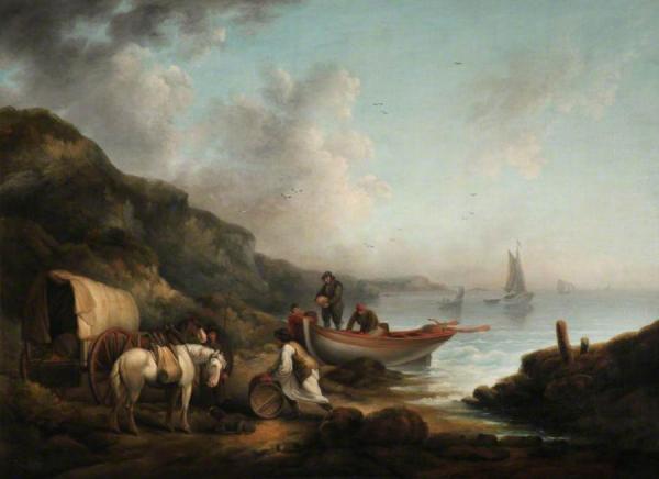 Smugglers by George Morland