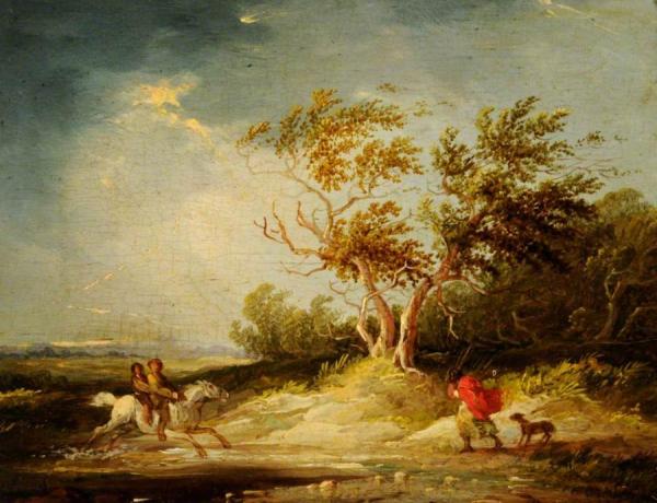The Approaching Storm by George Morland