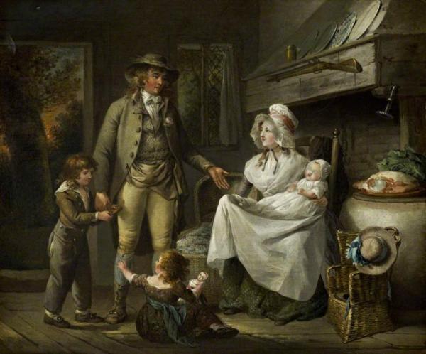 The Comforts Of Industry by George Morland