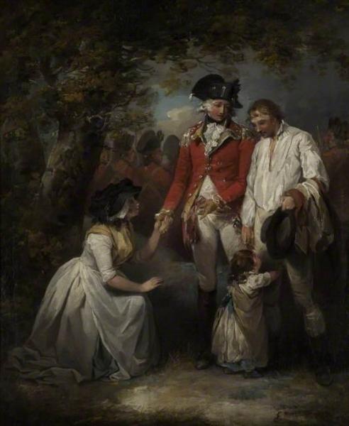 The Deserter Pardoned by George Morland