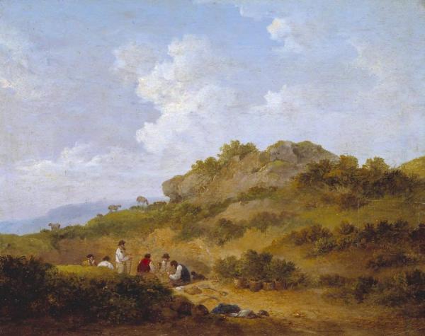 The Gravel Diggers by George Morland