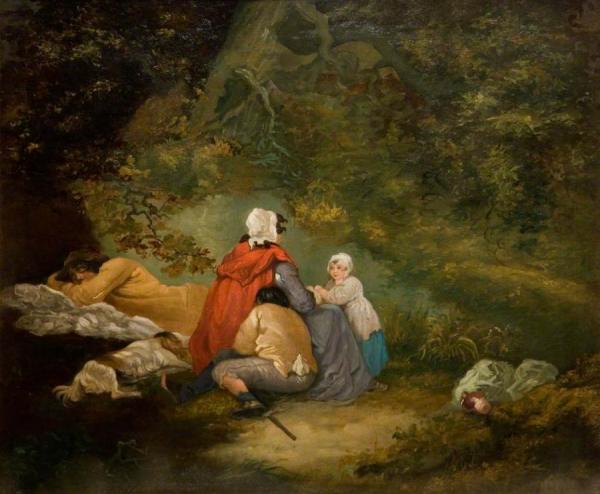 The Sleepers by George Morland