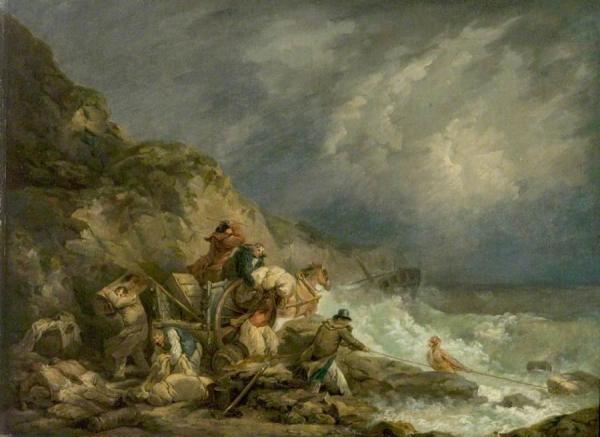 The Wreckers by George Morland
