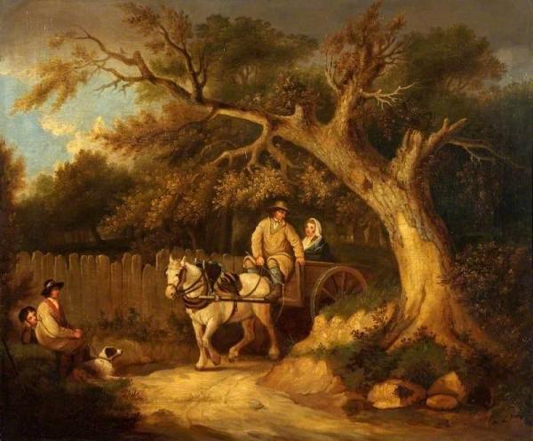 Through The Wood by George Morland