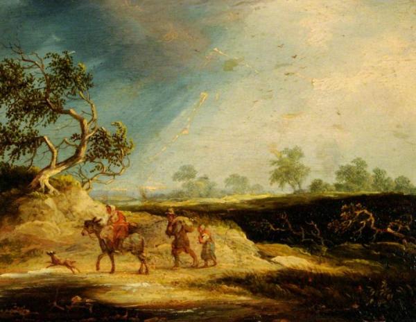 Travelling Gypsies by George Morland
