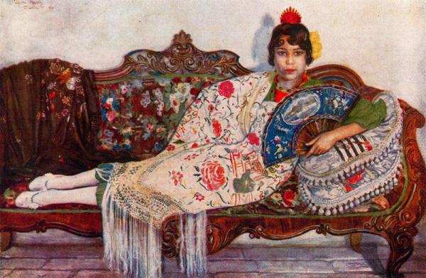 Concha, The Gypsy by George Owen Wynne Apperley