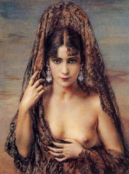 Eternal Idol by George Owen Wynne Apperley Oil Painting Reproductions