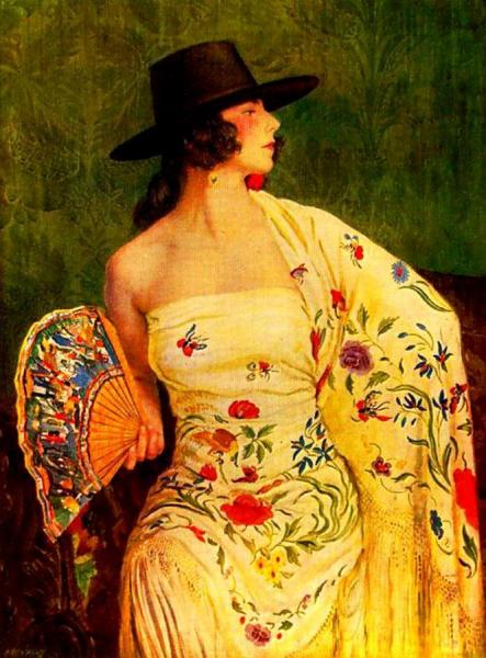Girl From Andalusia by George Owen Wynne Apperley