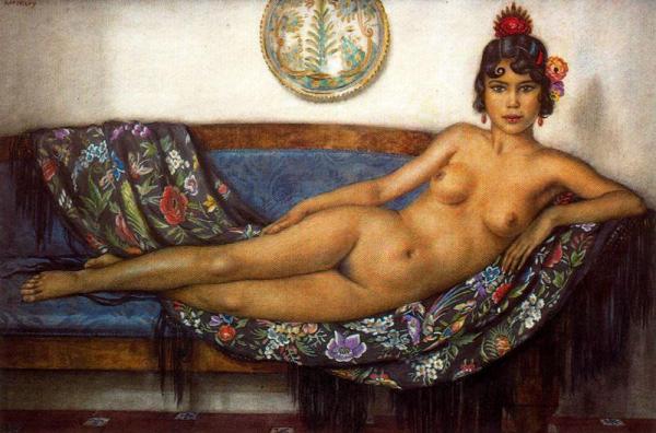 George Owen Wynne Apperley Naked Gypsy