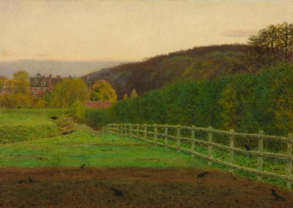 Landscape At Wotton, Surrey by George Price Boyce, R.w.s.