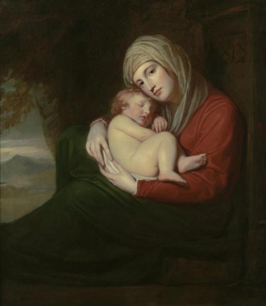 A Mother And Child by George Romney