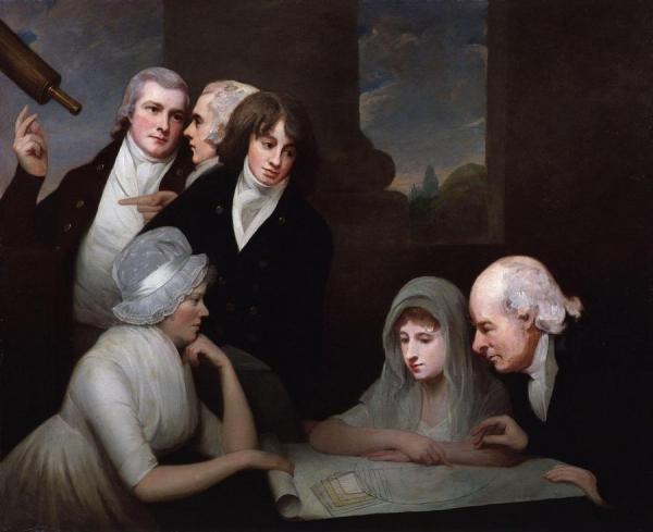 Adam Walker And His Family by George Romney