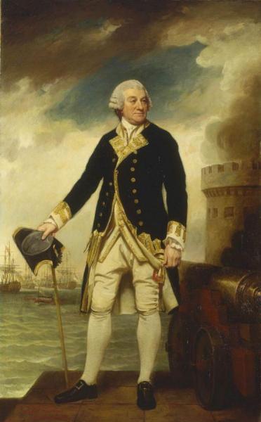 Admiral Sir Francis Geary by George Romney