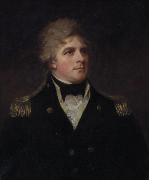Admiral Sir John Orde by George Romney