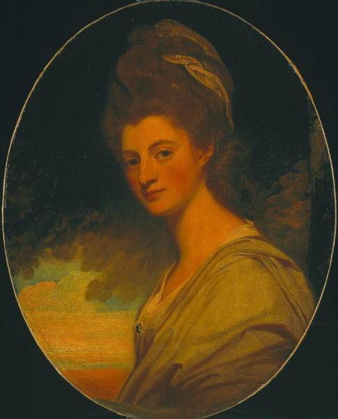 Elizabeth, Countess Of Craven, Later Margravine Of Anspach by George Romney