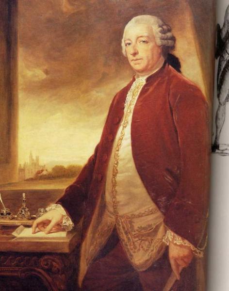 George Germain, 1st Viscount Sackville by George Romney