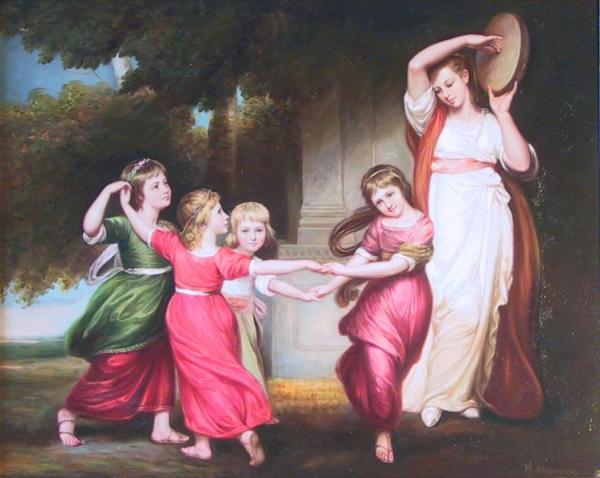 Granville Leveson-gower's Children by George Romney