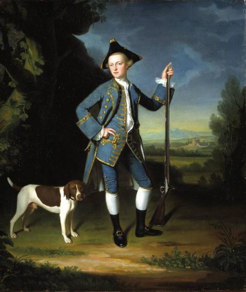 Jacob Morland Of Capplethwaite by George Romney