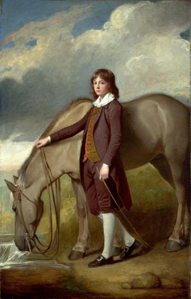 John Walter Tempest, With A Horse by George Romney
