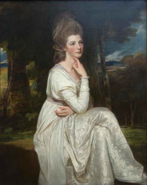 Lady Elizabeth Hamilton Countess Of Derby by George Romney