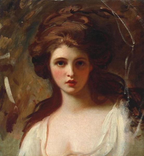 Lady Hamilton As Circe by George Romney Oil Painting Reproductions