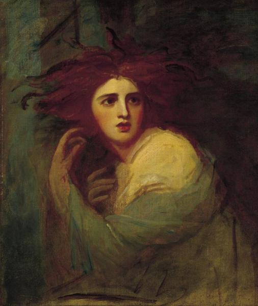 George Romney Lady Hamilton As 'medea'
