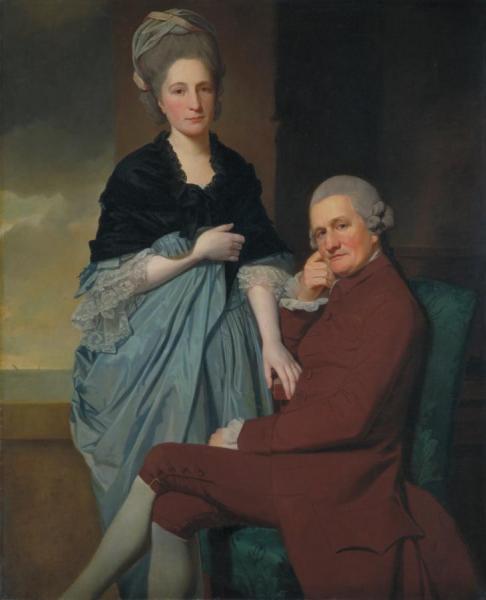 Mr And Mrs William Lindow by George Romney