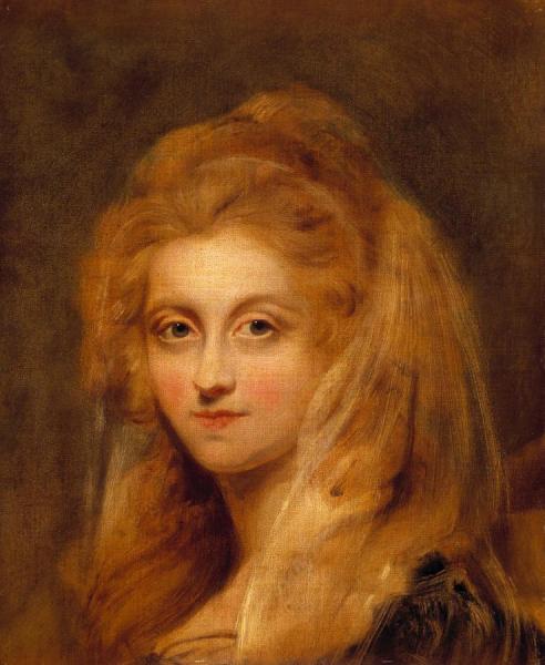 Portrait Of A Lady by George Romney
