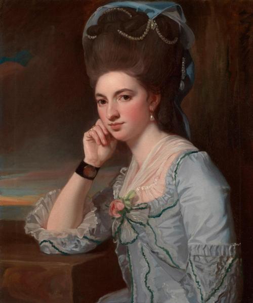 Portrait Of A Lady by George Romney