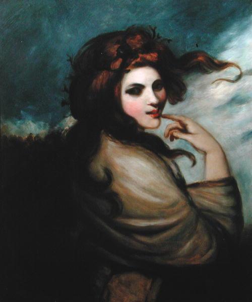 George Romney Portrait Of Emma Hamilton