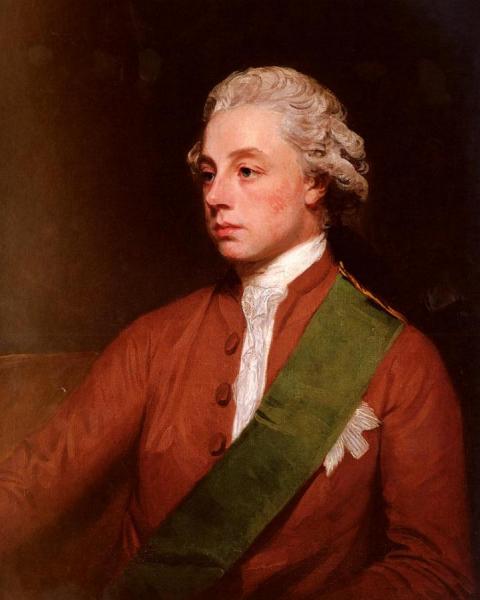 Portrait Of Frederick, 5th Earl Of Carlisle by George Romney