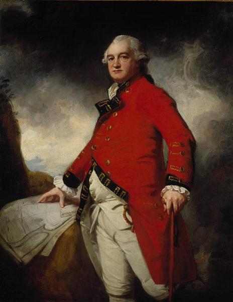 Portrait Of General James Stuart by George Romney