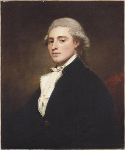 Portrait Of James Dashwood by George Romney