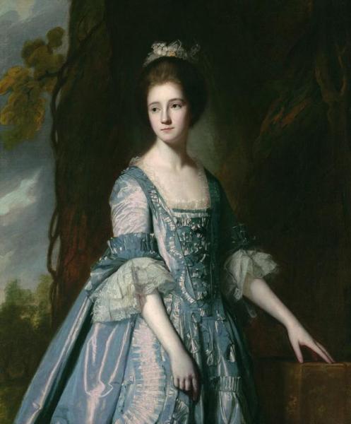 George Romney Portrait Of Mary White