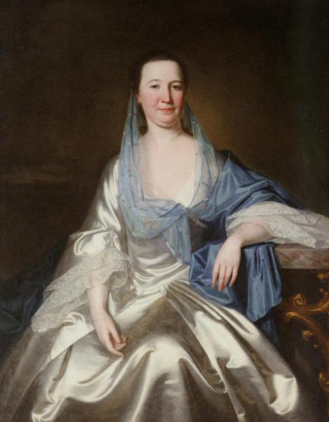 Portrait Of Miriam Gillison, Wife Of William Gillison by George Romney
