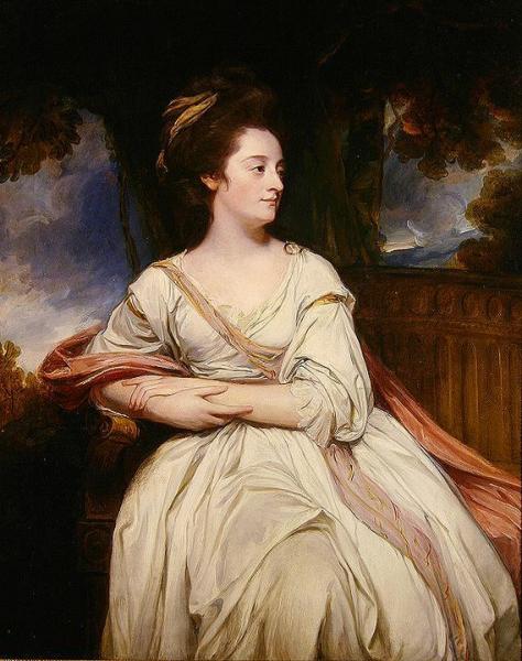 Portrait Of Mrs North by George Romney