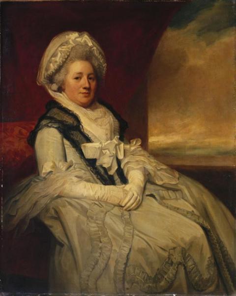 Portrait Of Mrs. Uppleby by George Romney