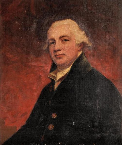 Portrait Of Robert Raikes by George Romney