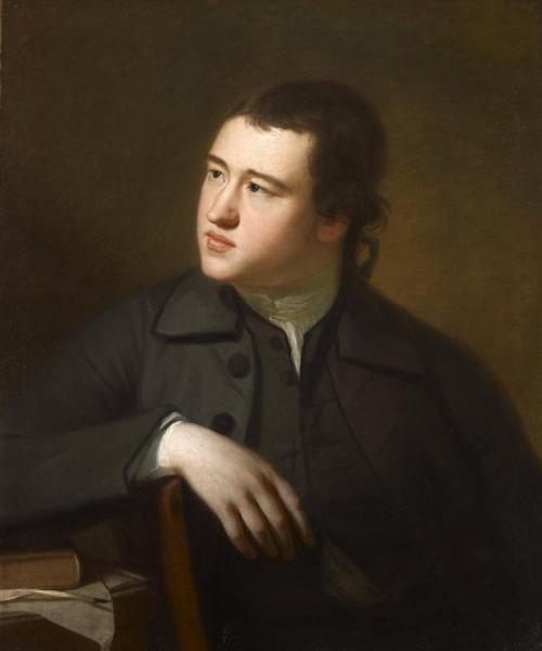 Portrait Of The Reverend William Atkinson by George Romney
