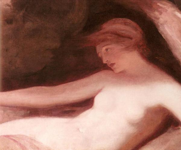 Reclining Female Nude by George Romney
