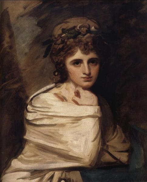 Sarah Siddons by George Romney