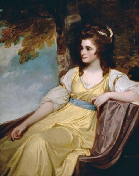 The Hon. Charlotte Clive by George Romney