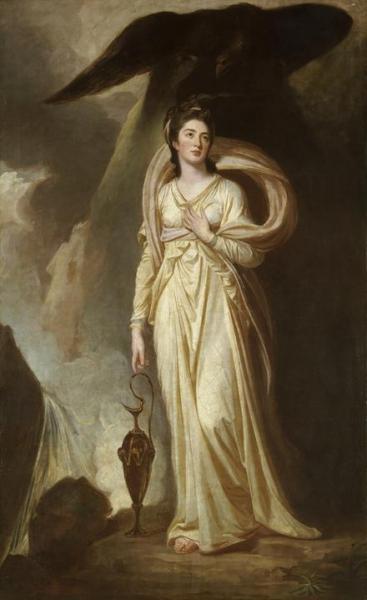 Viscountess Bukeley As Hebe by George Romney