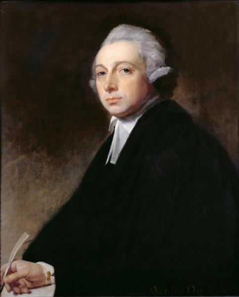 Warden John W. Oglander by George Romney