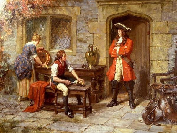 A Tour Of Inspection by George Sheridan Knowles Oil Painting Reproductions