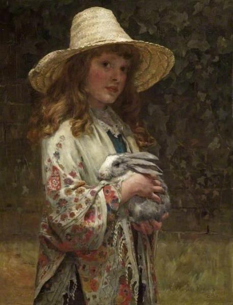 Her First Love by George Sheridan Knowles Oil Painting Reproductions