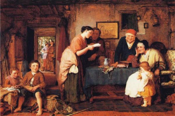 As Cold Water Is To A Thirsty Soul, So Is Good News From A Far Country by George Smith