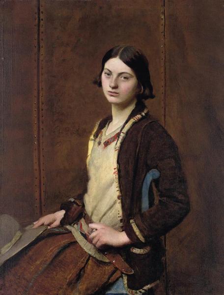 Mary Spencer Watson by George Spencer Watson Oil Painting Reproductions